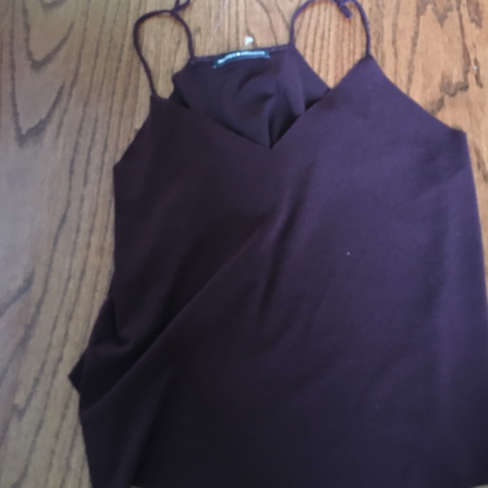 Maroon tank